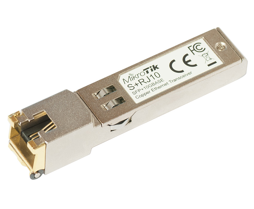 You Recently Viewed MikroTik S+RJ10 RJ45 SFP 10G Copper Module - S+RJ10 Image